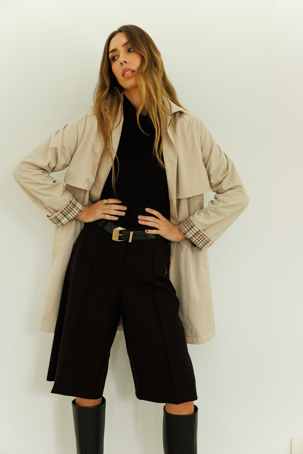 Gabardina Trench