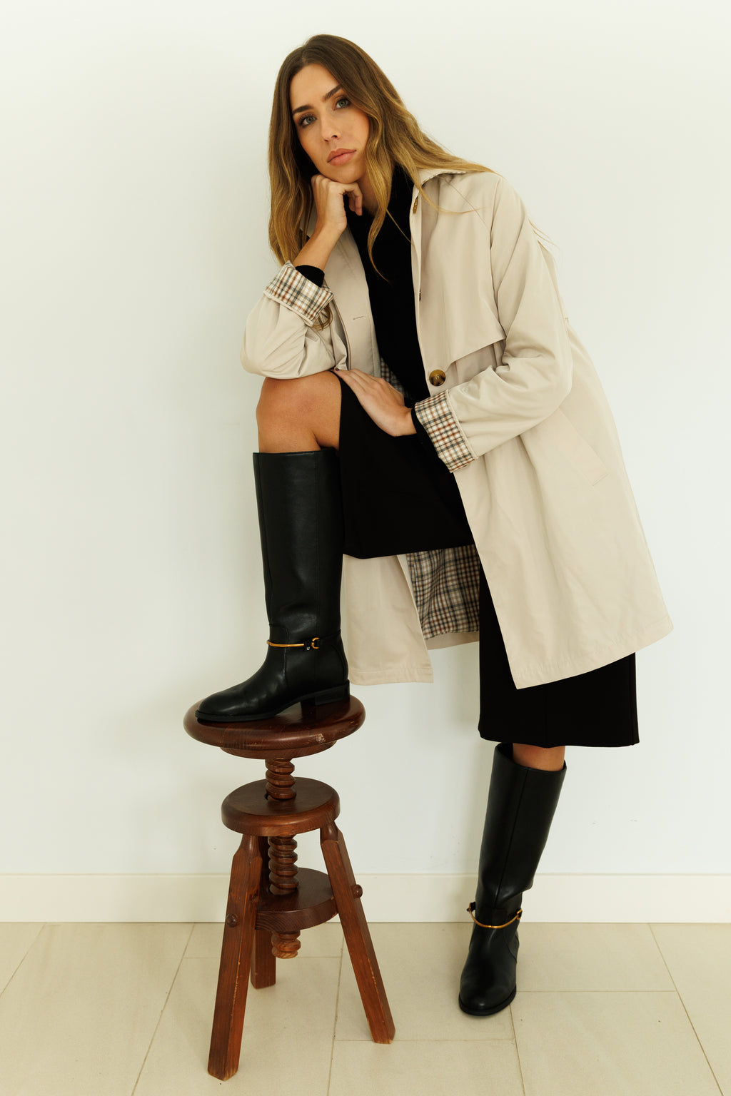 Gabardina Trench