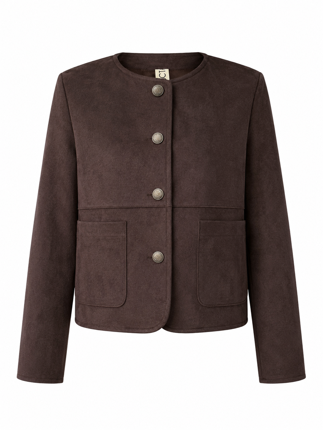 Chaqueta de antelina Pre-order