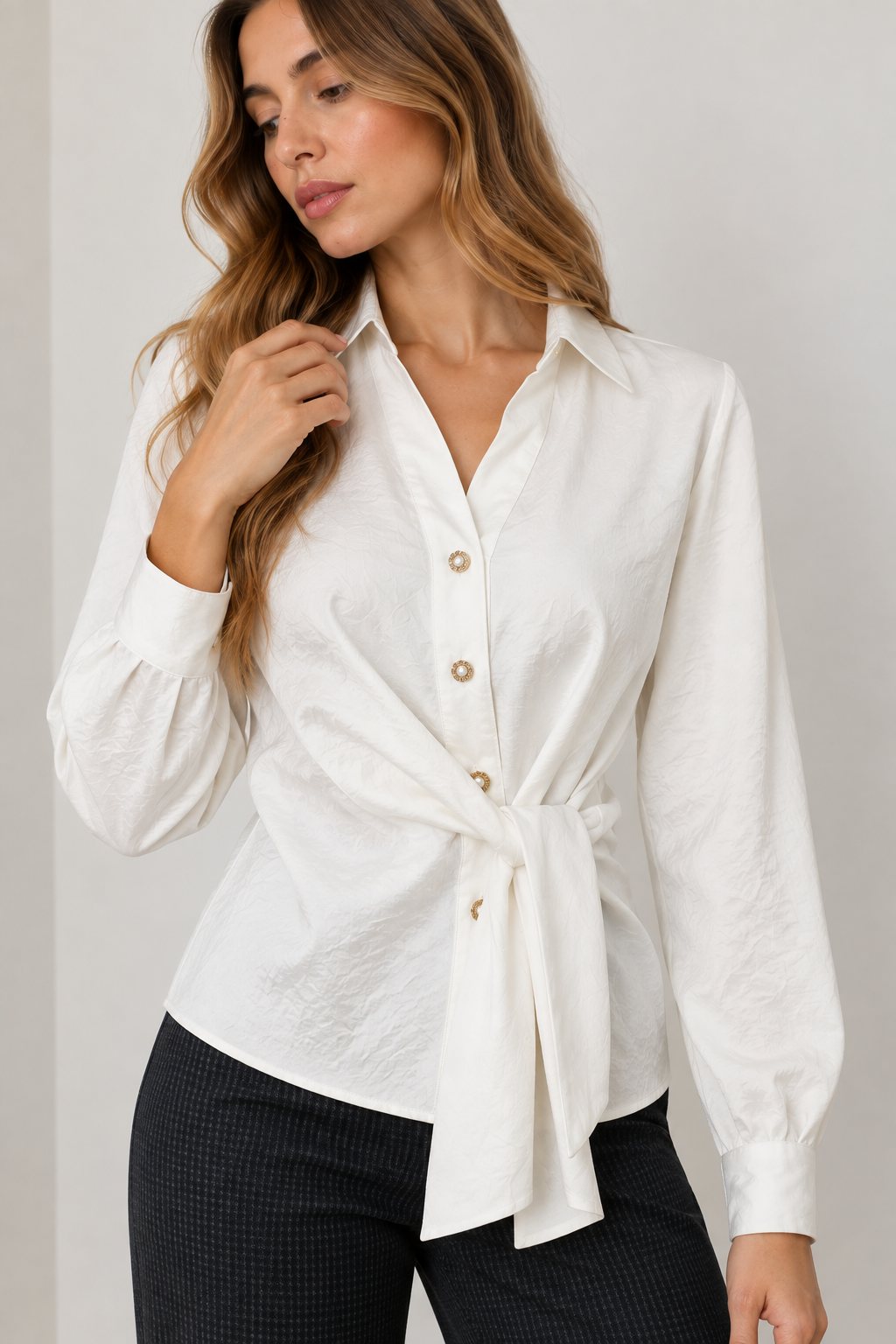 Camisa Tulio Blanco Pre-Order